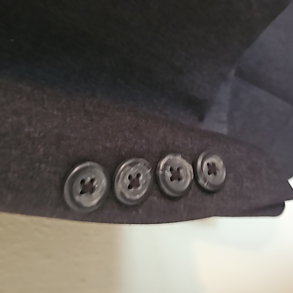 Vintage‎ Austin Reed Wool Gray  Blazer Sport Coat Jacket Sz 42R - Picture 2 of 12